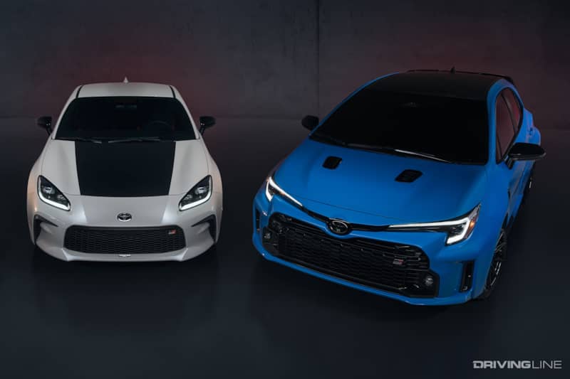 Toyota GR Corolla and GR86