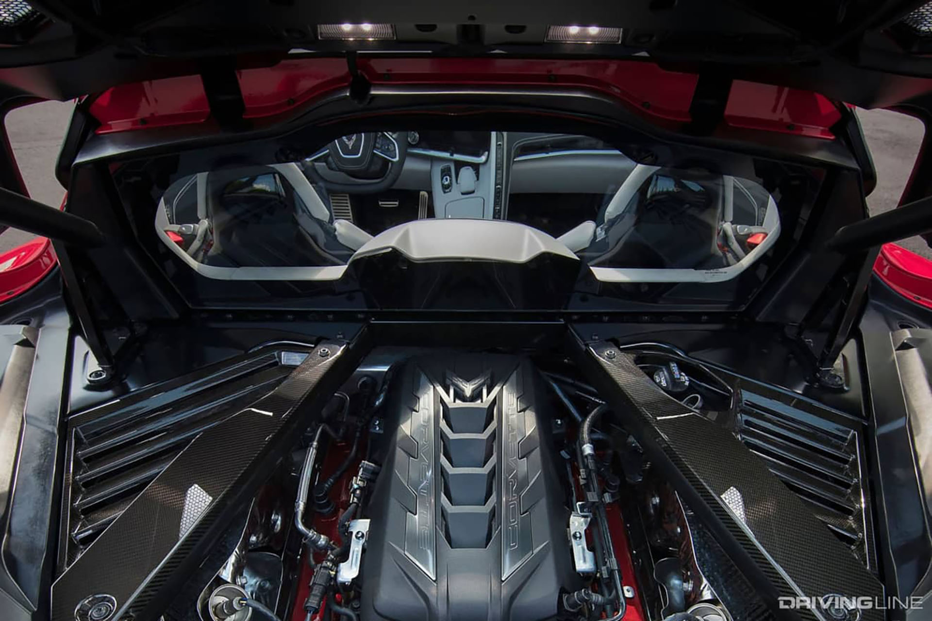 C8 Corvette Engine Bay