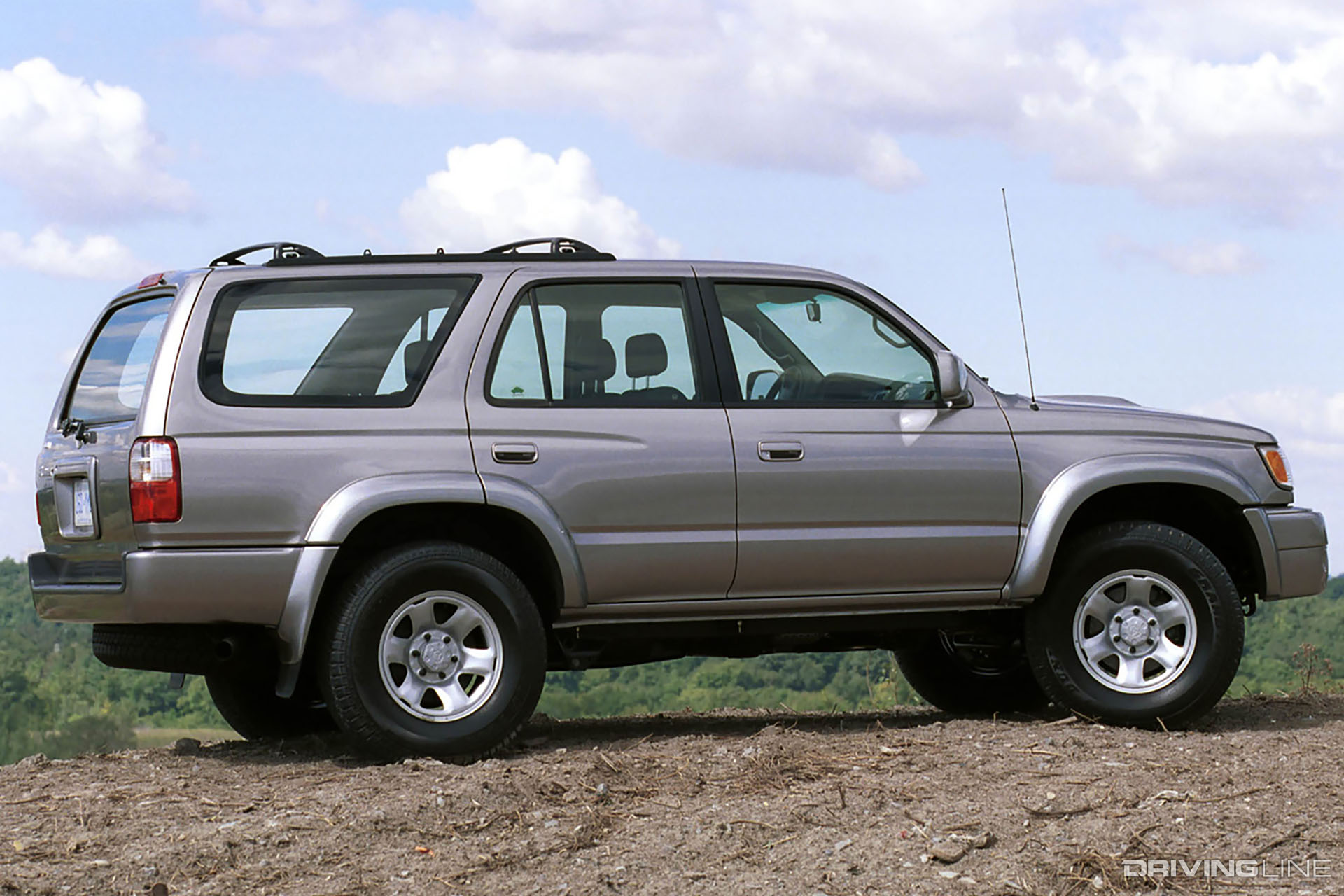 Third Gen 4Runner Silver Side View