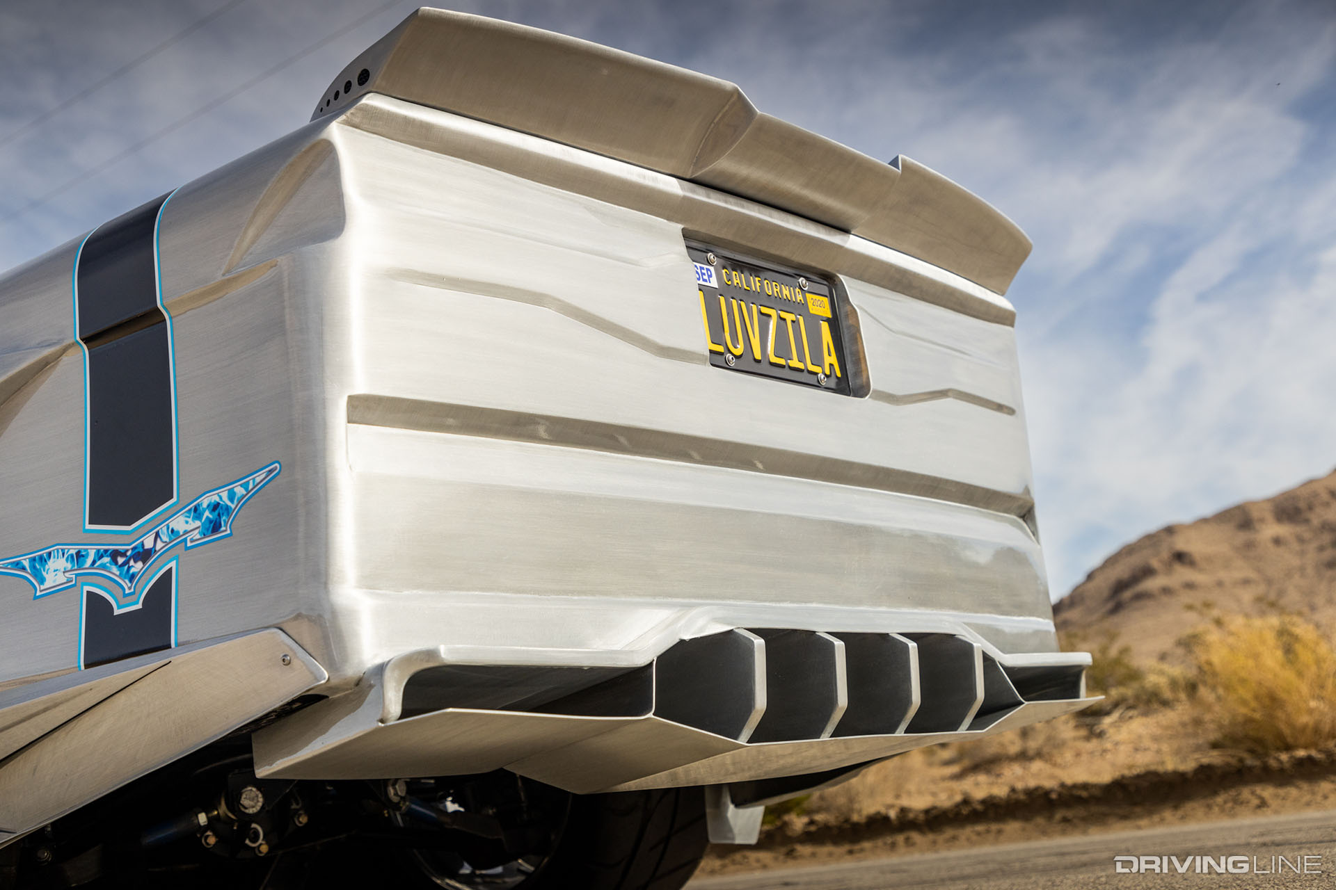 Chevy Luvzilla Rear View