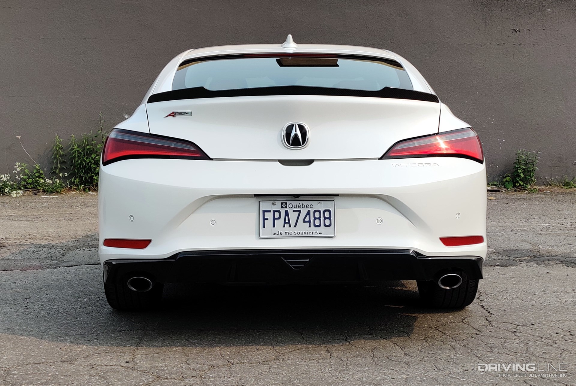 2023 Acura Integra 6MT rear view