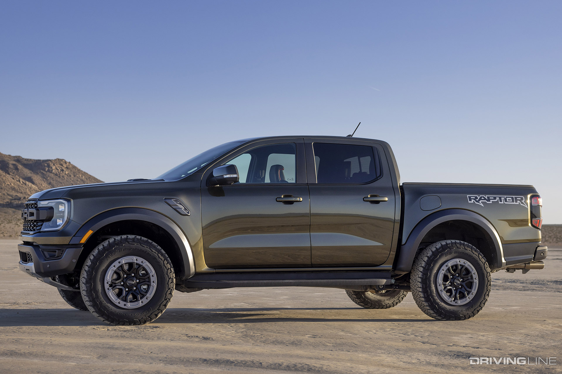 2024 Ford Ranger Raptor Side View