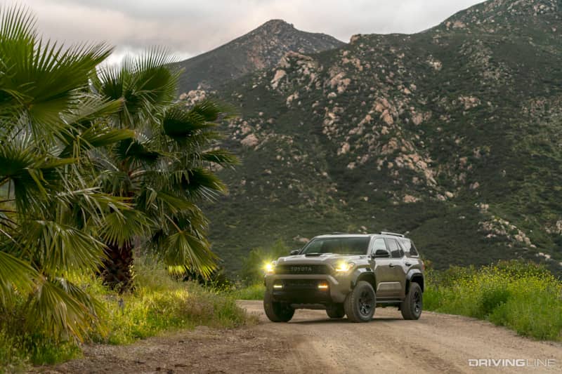 2025 4Runner TRD Pro on Trail
