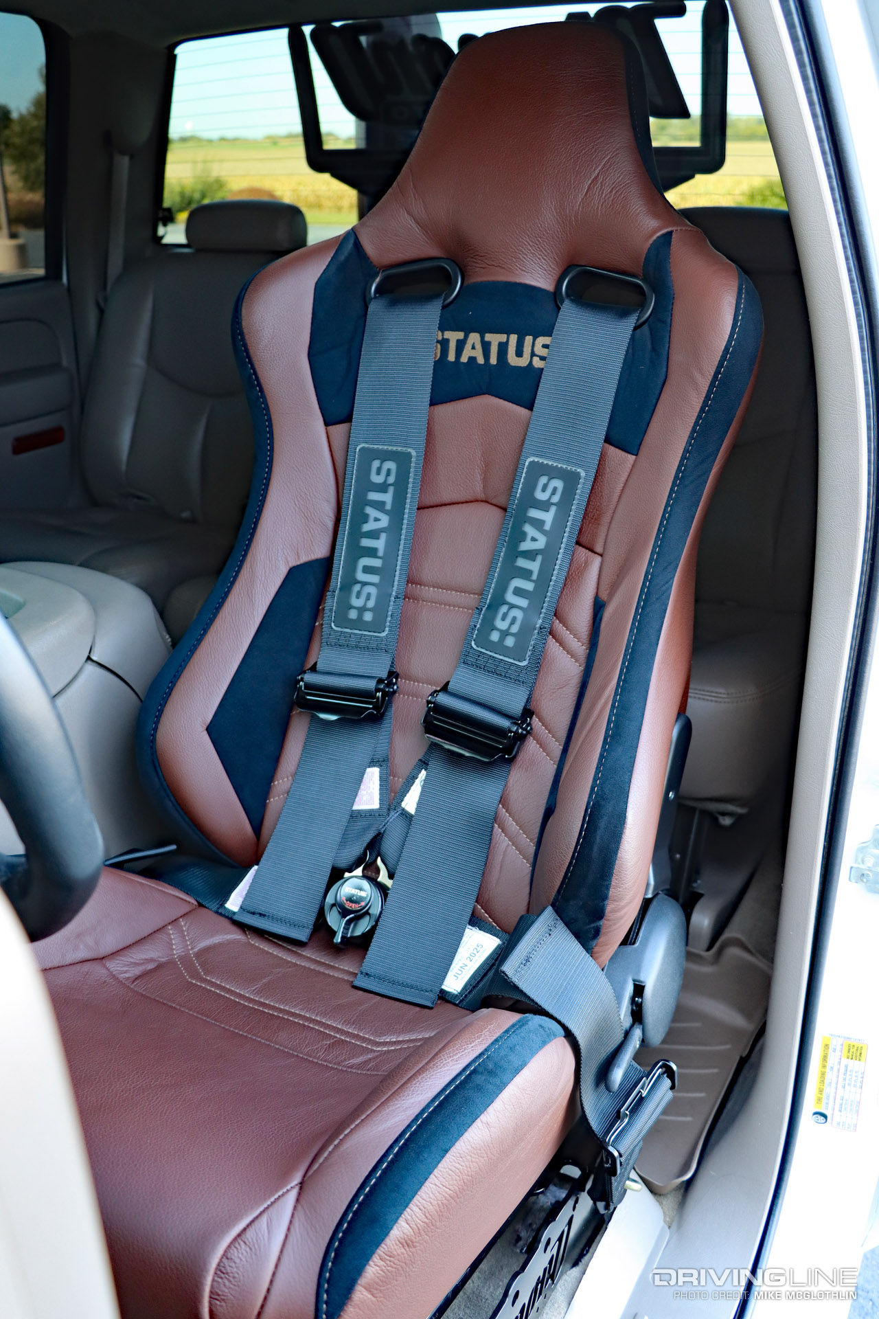 Race Seat in Chevrolet Silverado 2500 HD Interior