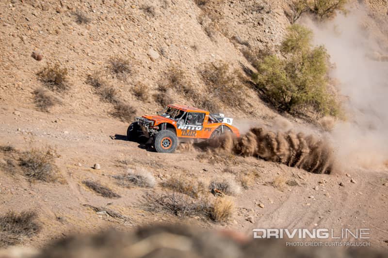 The dust caused lots of problems at the 2023 Ultra4 Legends of Havasu