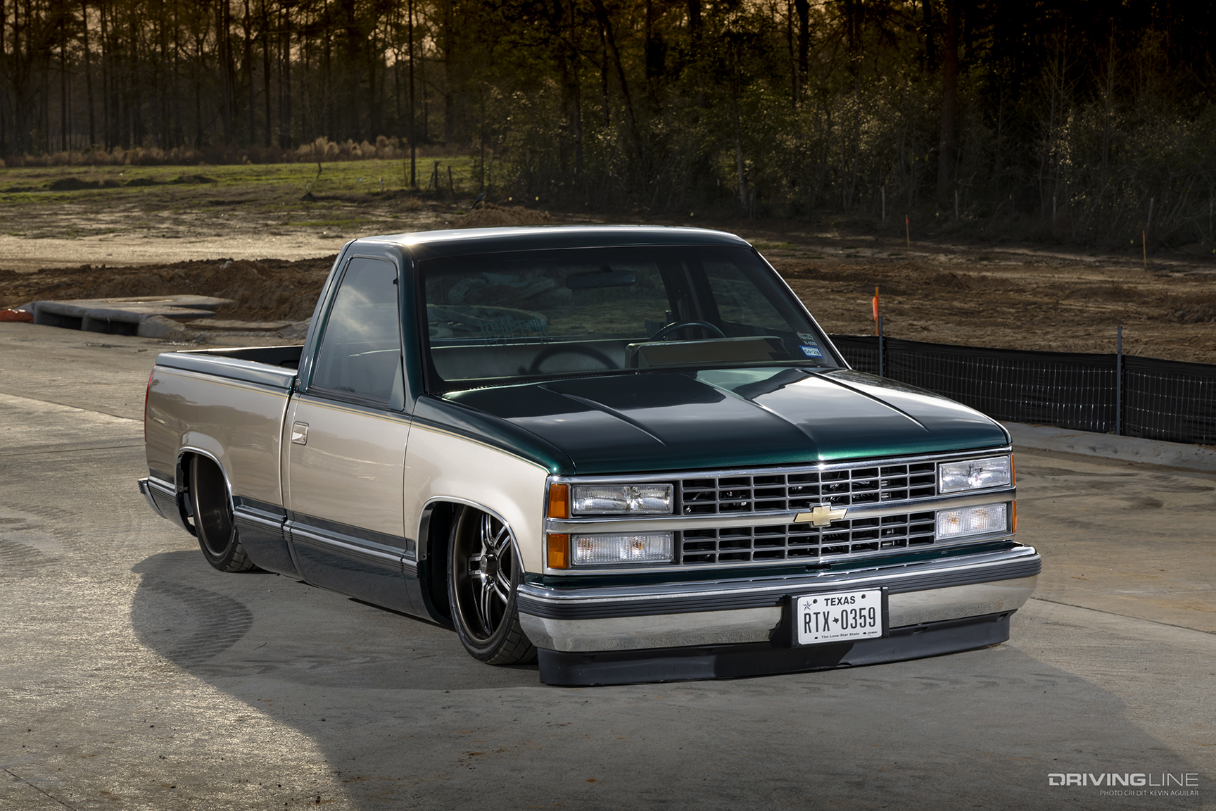 Front of Jose Galvan's '91 Chevy Silverado C1500 (OBS)