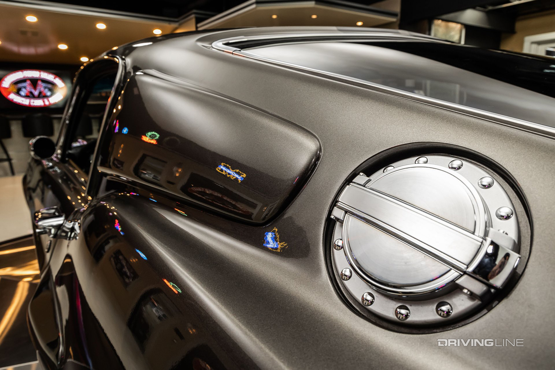 eleanor mustang bodywork with nascar gas cap