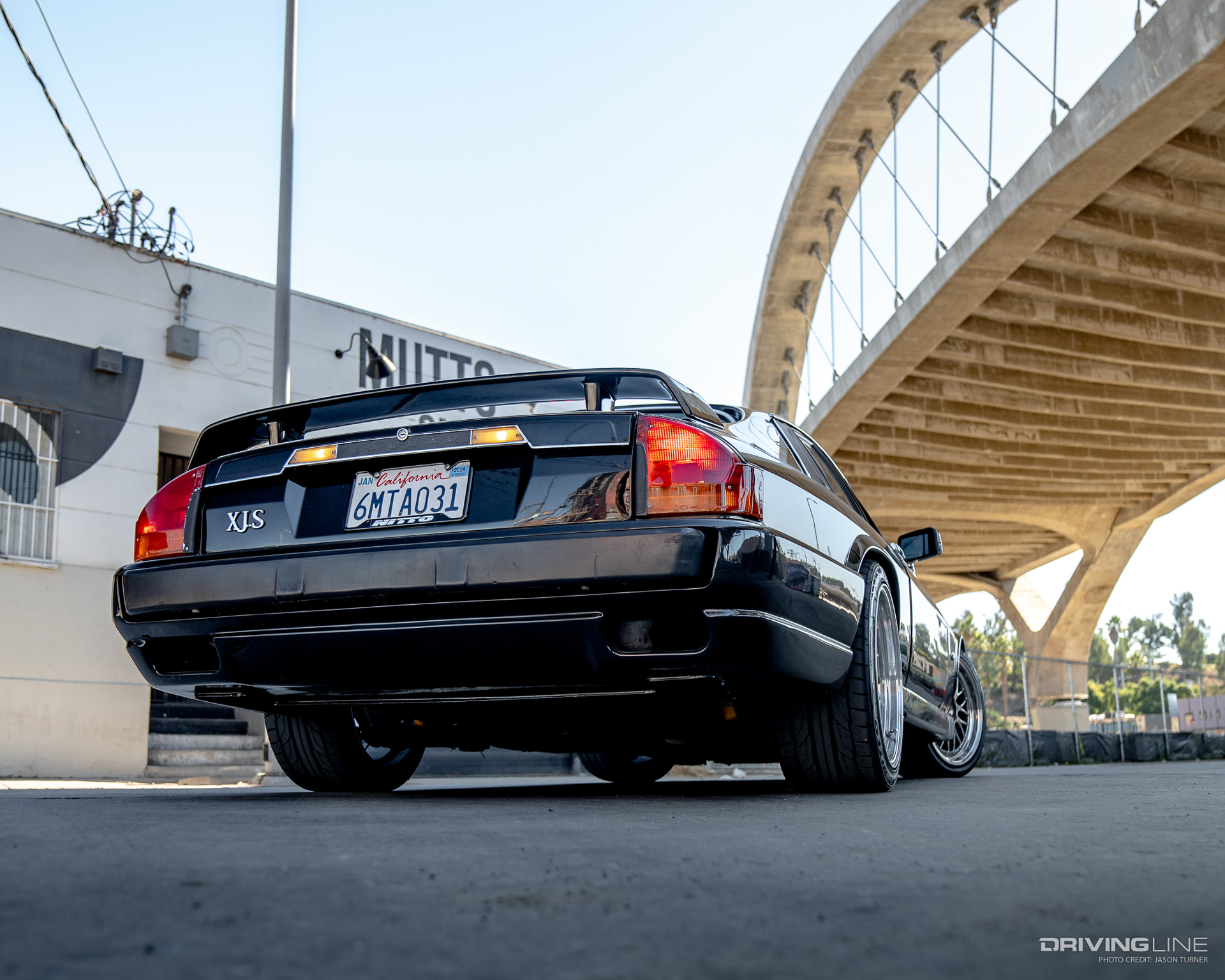 Jaguar XJ-S Rear View