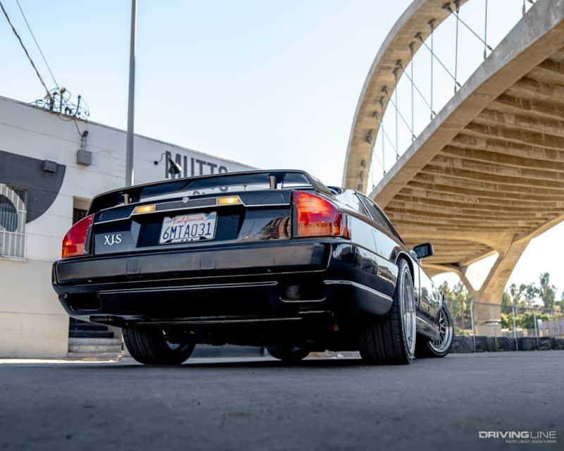 Jaguar XJ-S Rear View