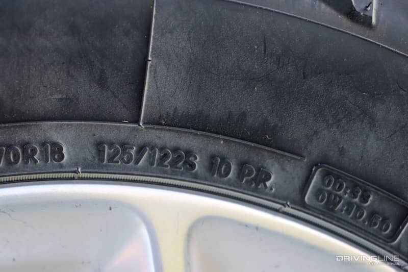 Tire Load Index Vs Load Range