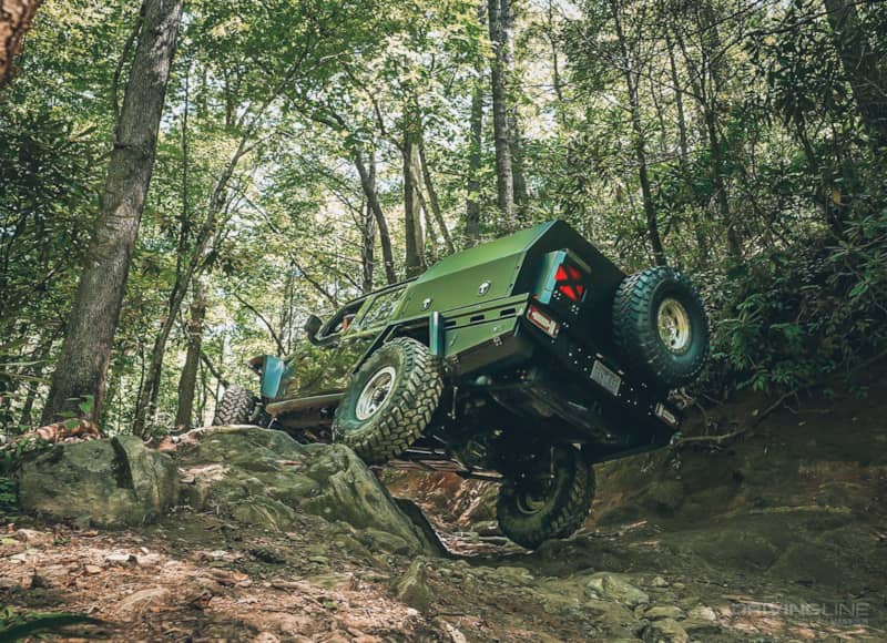Hurricane Creek Trail North Carolina Jeep Gladiator