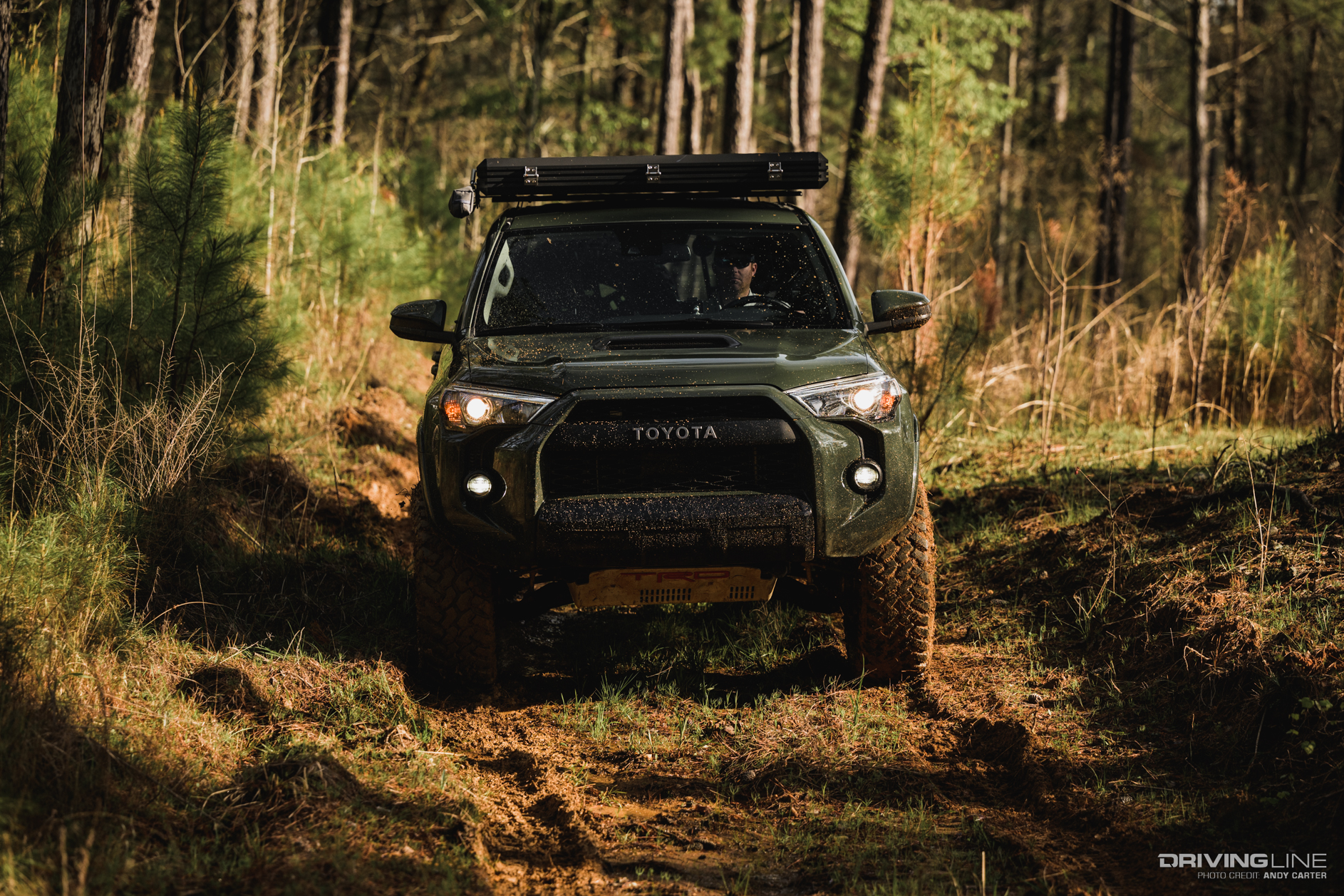 2020 Toyota 4Runner TRD Pro on trail
