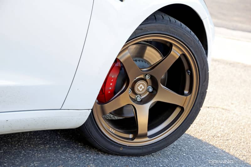 Tesla Model 3 Performance on Nitto NT555 G2