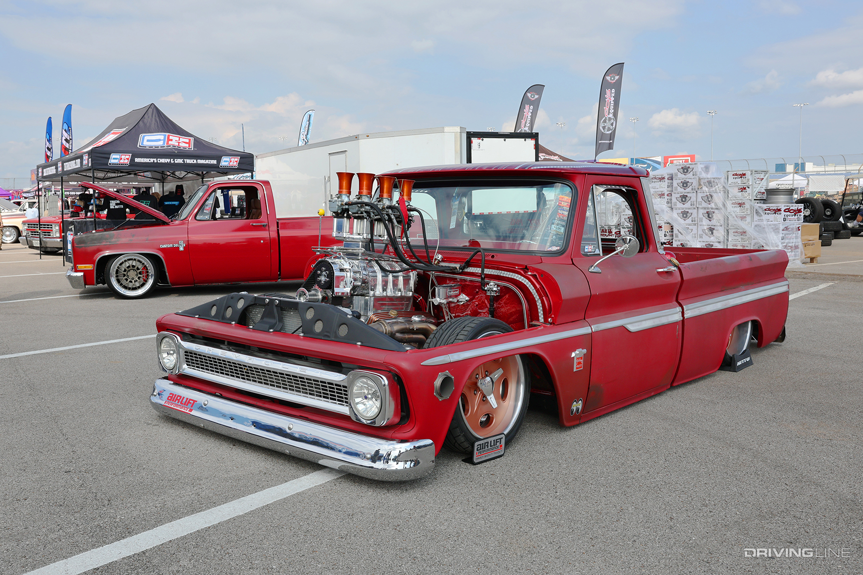 Dave Schneider’s ’65 Chevy C10 at ’23 C10 Nationals in Nashville, TN