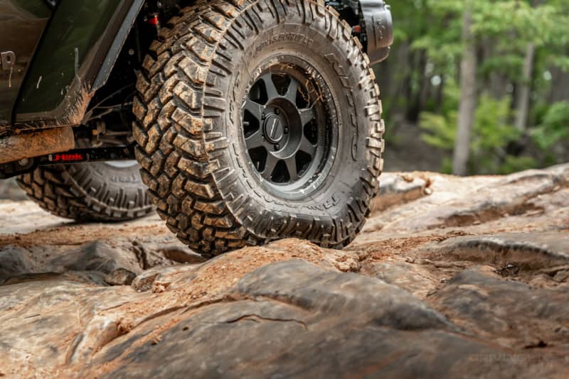 38x13.50R17 Nitto Trail Grappler side view off-road