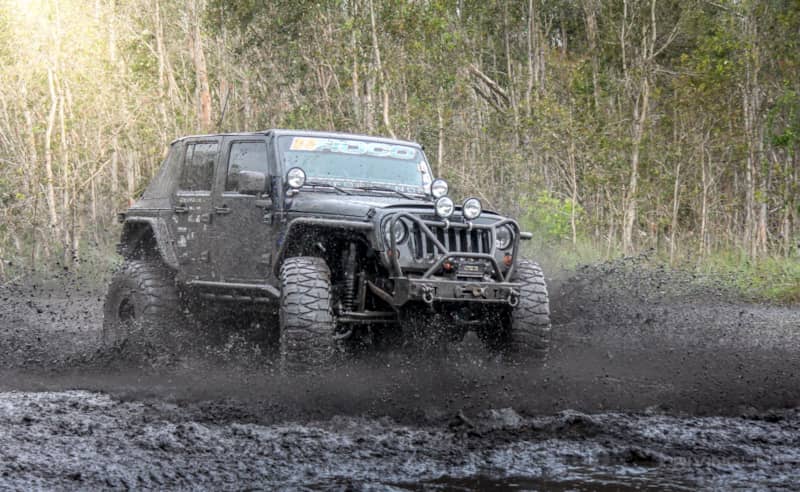 Jeep Wrangler JK Roco 4x4 Miami off-road mudding Nitto Mud Grappler