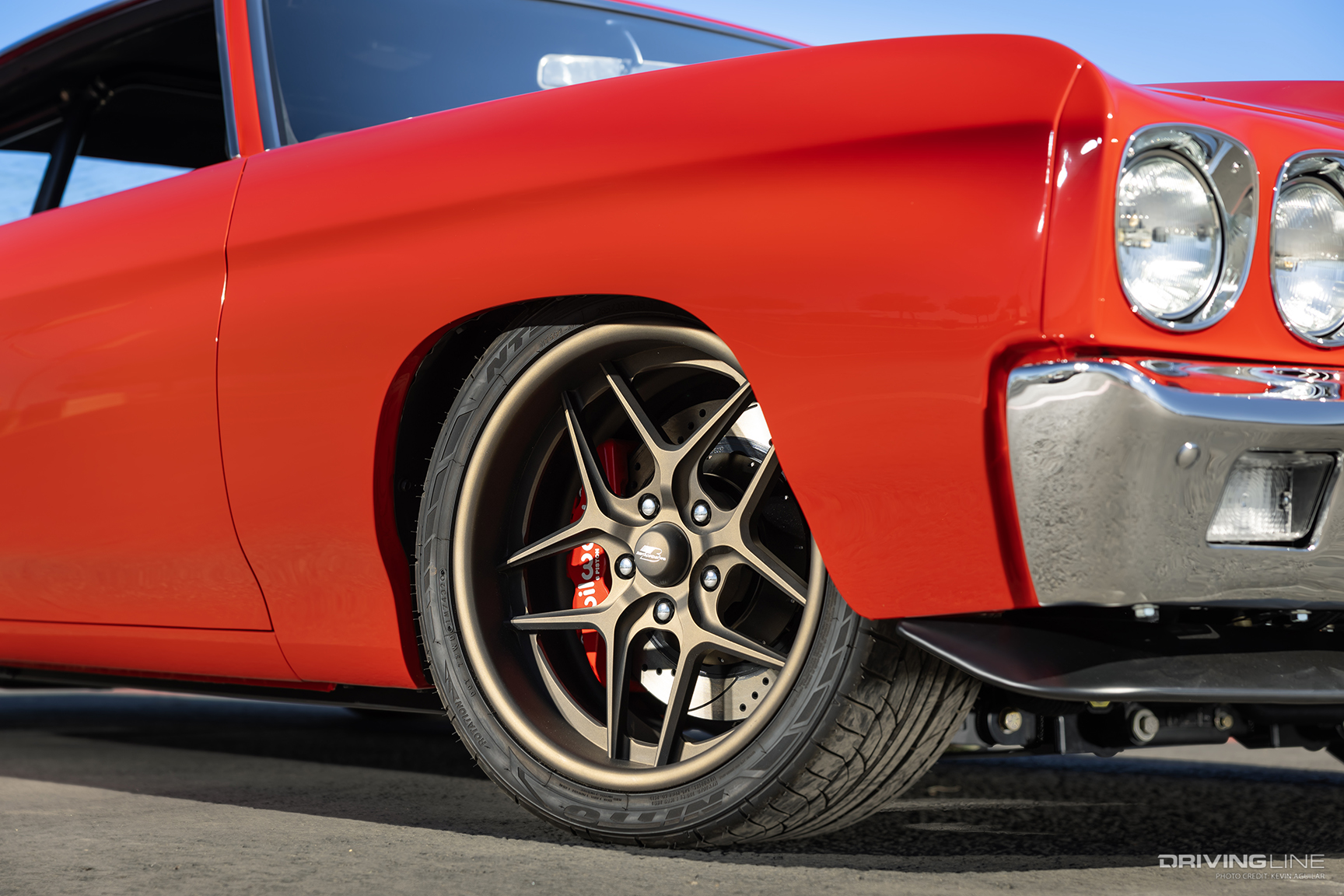 Nitto NT555 G2 Tires of Zach Hightower's '70 Chevrolet Chevelle