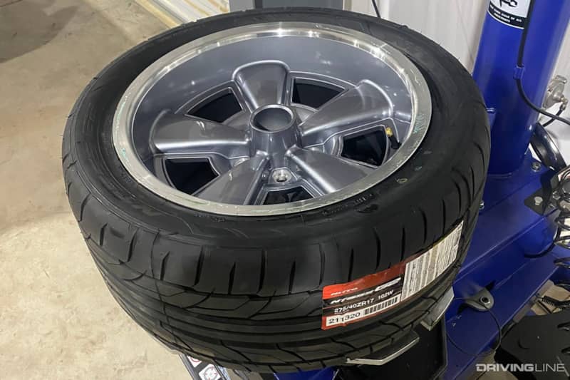 Nitto NT5552 Mounted on Year One Z/28 Rallye