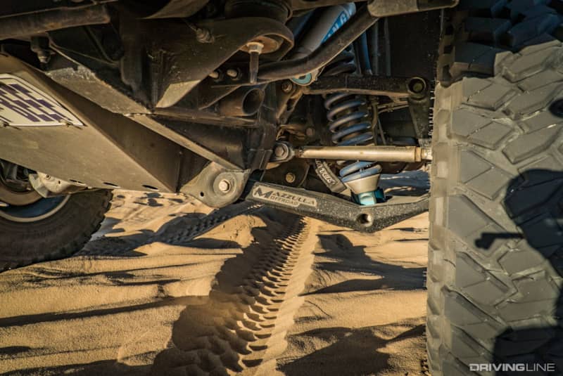 Fall guy truck suspension