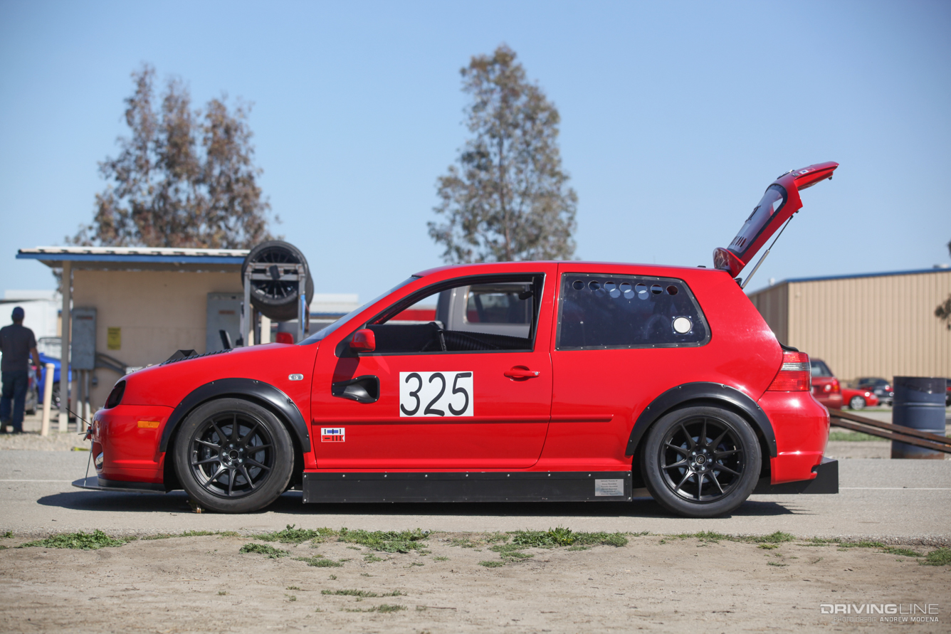 Mid-enngine VW Golf