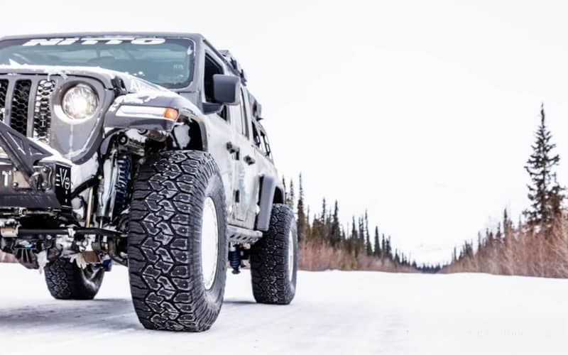 Nitto Tire Exo Grappler snow Jeep Gladiator Alaska