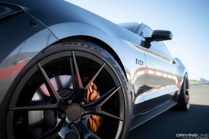 Ford Mustang GT on Nitto NT555 G2