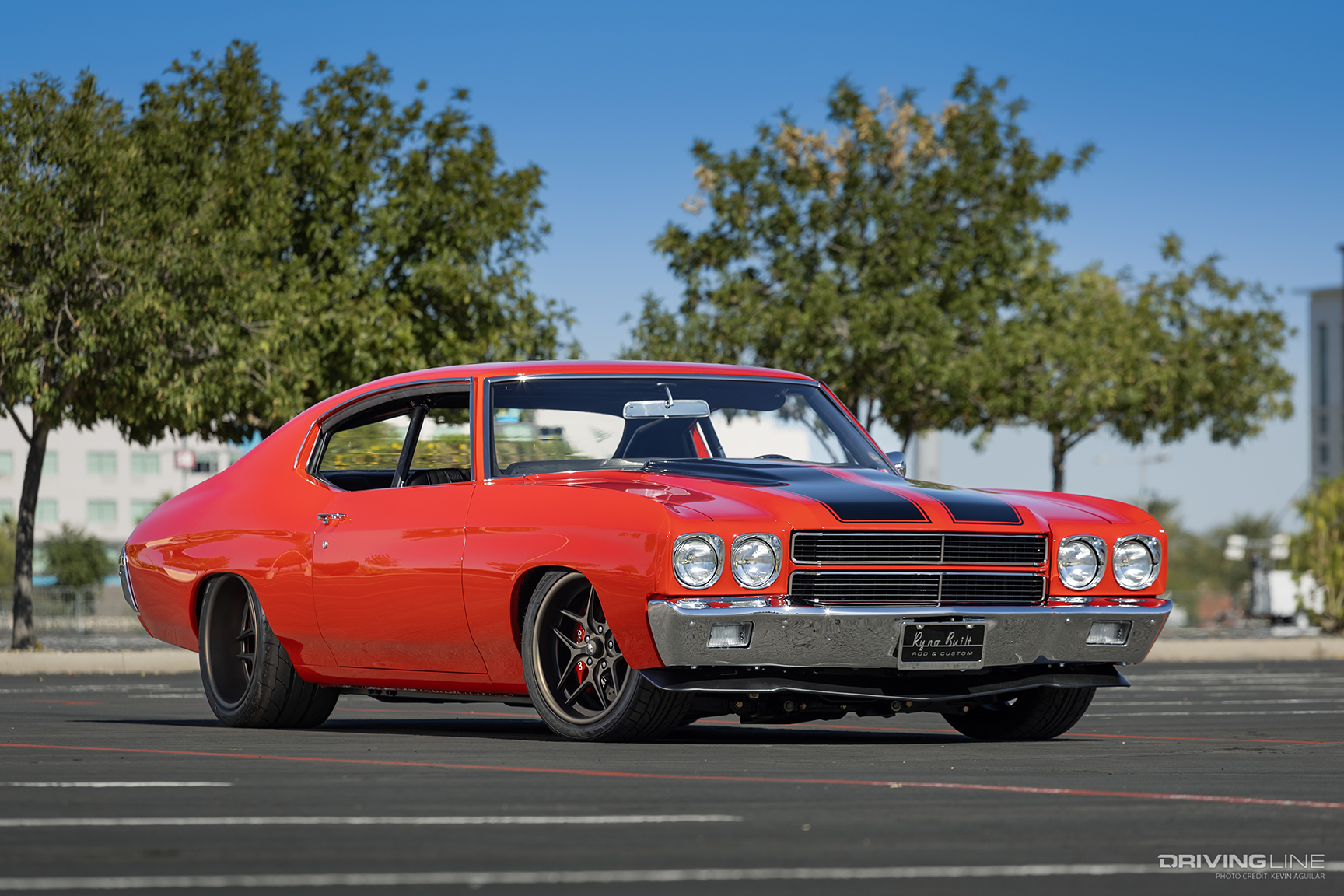 Front of Zach Hightower's '70 Chevrolet Chevelle