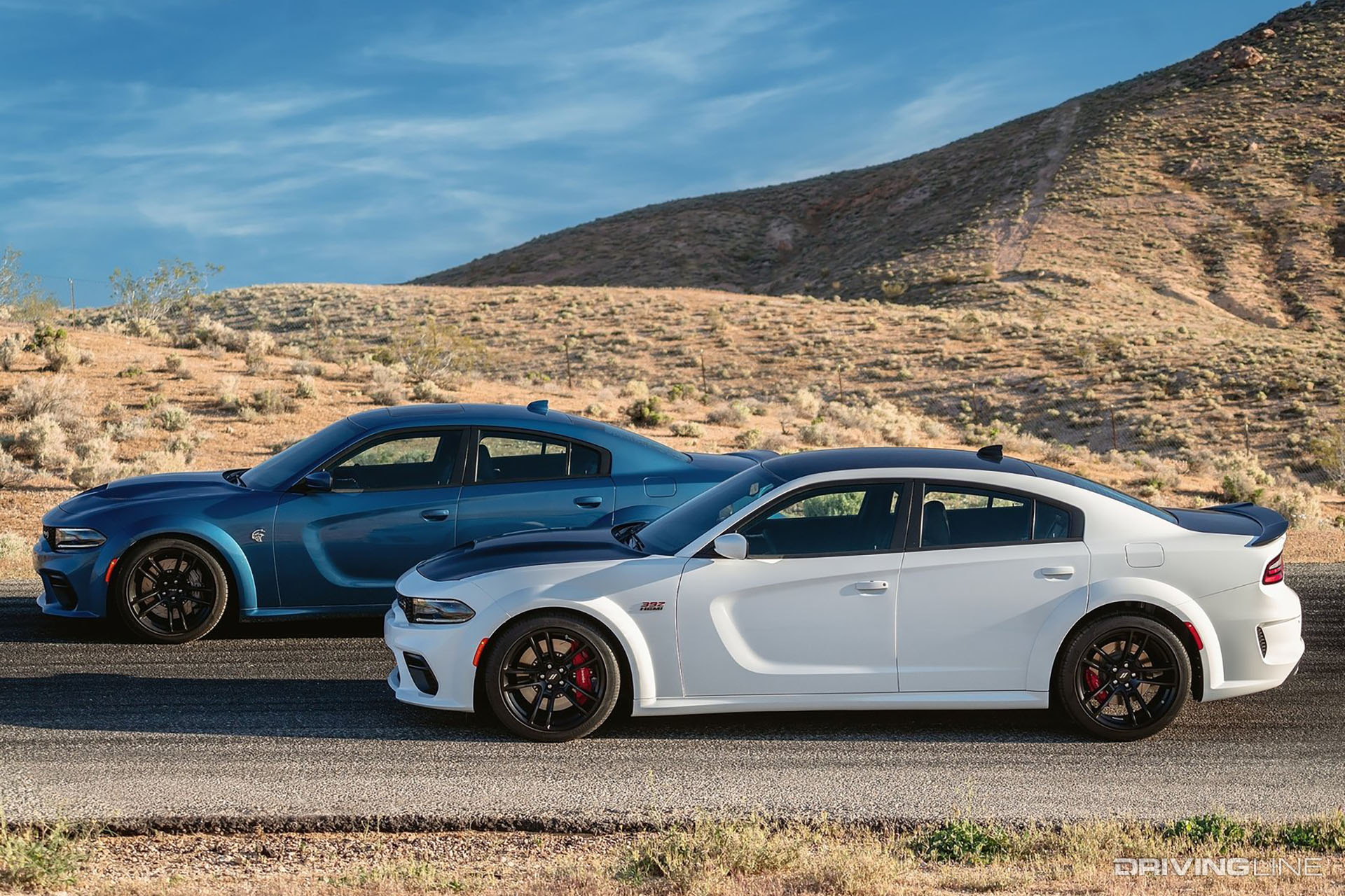 Charger Scat Pack Widebody Side View