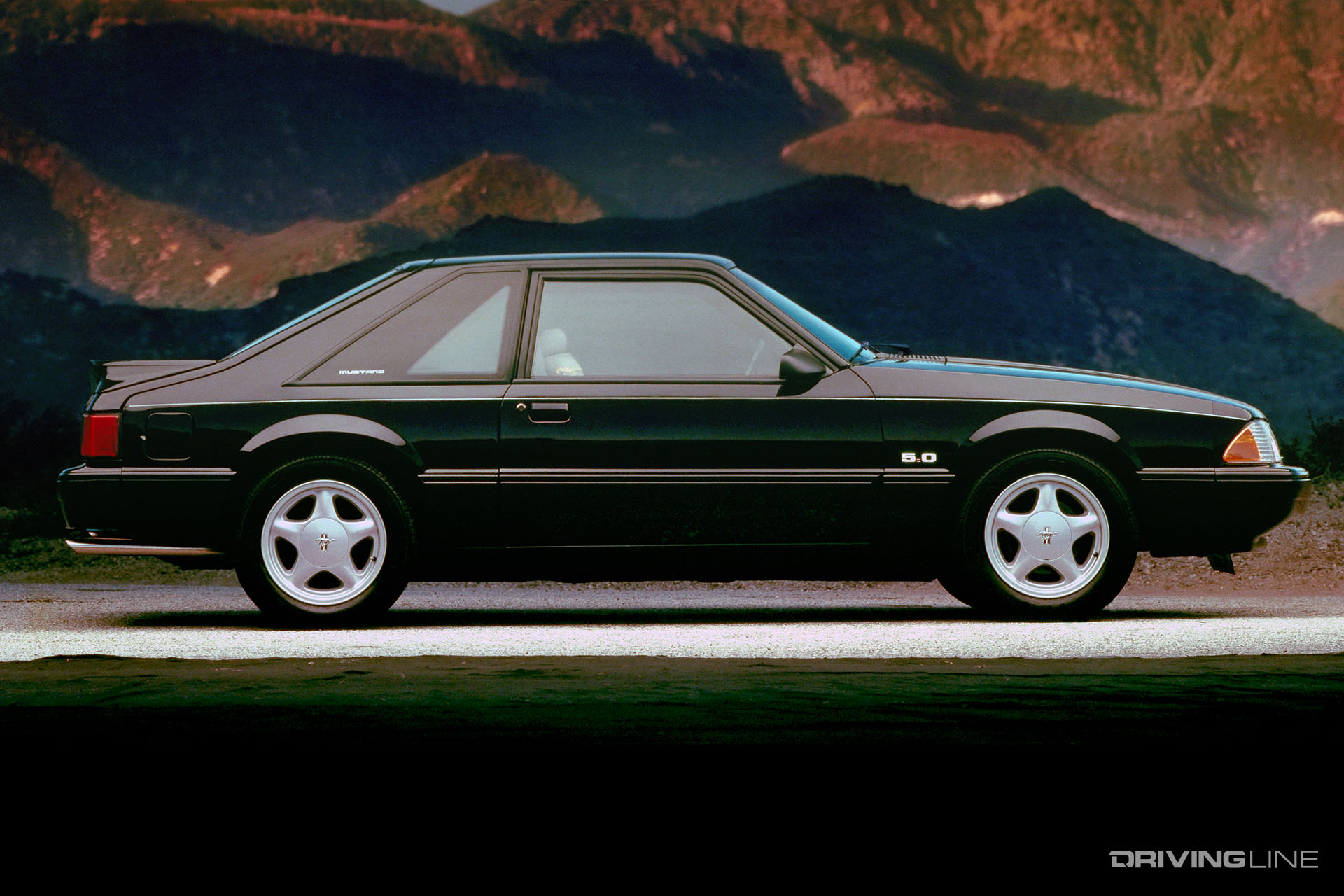 Ford Mustang LX 5.0 Side View