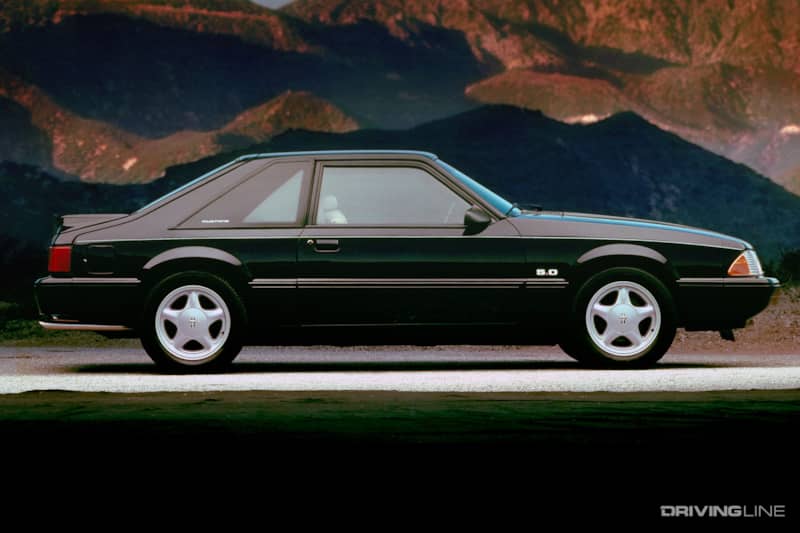 Ford Mustang LX 5.0 Side View