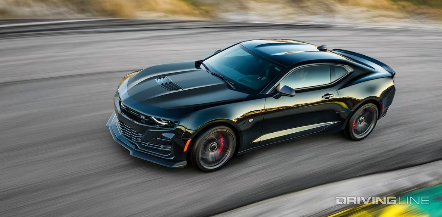 Chevrolet Camaro SS 1LE on track