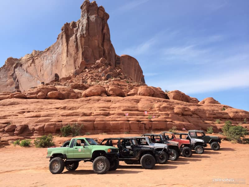 Courthouse Rock in Moab Utah