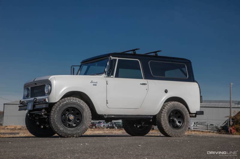 LS-swapped International Scout