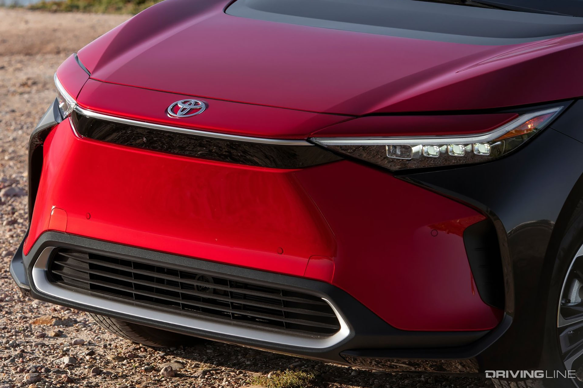 Toyota Bz4x front view