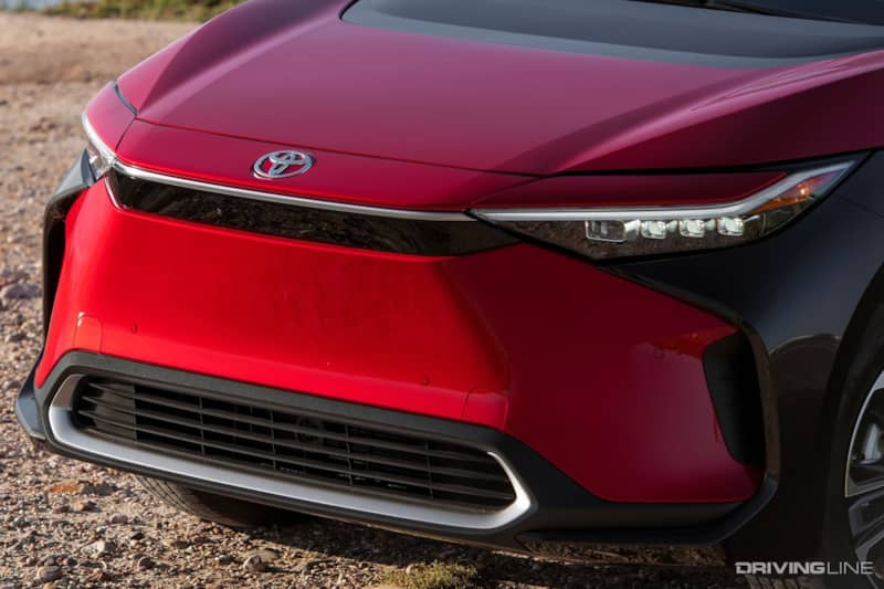 Toyota Bz4x front view