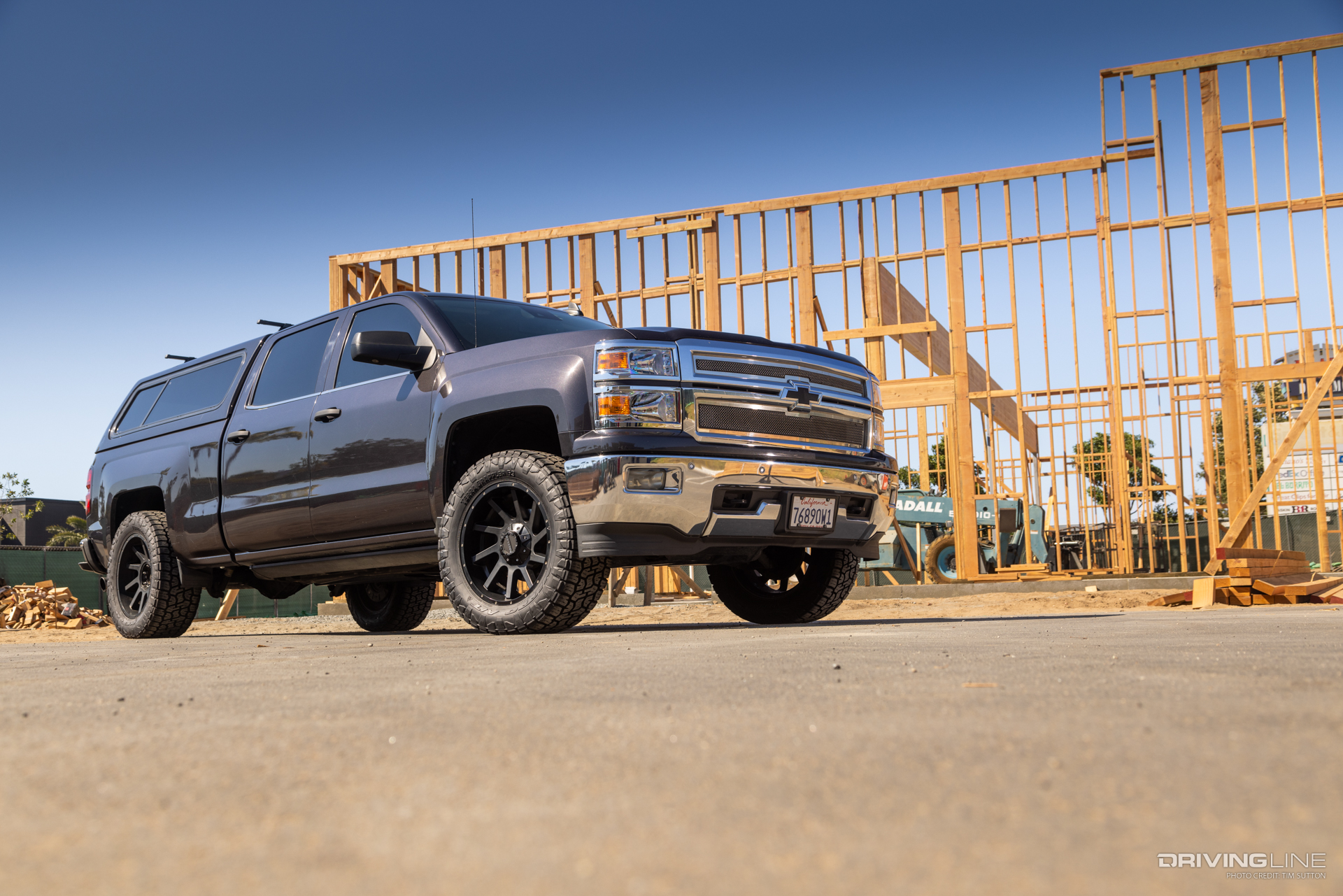 Nitto Terra Grappler G3 A/T tires on 2016 Chevy Silverado truck