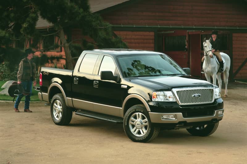 2004 Ford F-150 Black