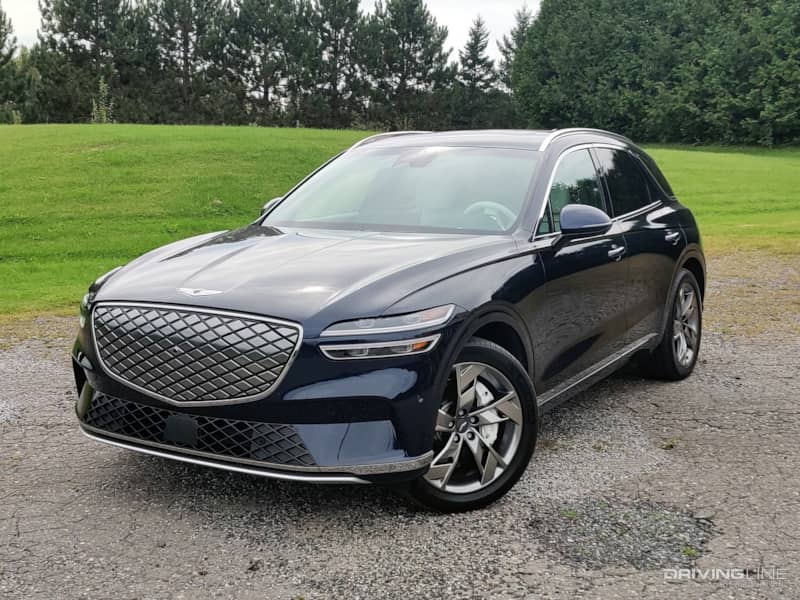 2023 Genesis Electrified GV70 front 3/4