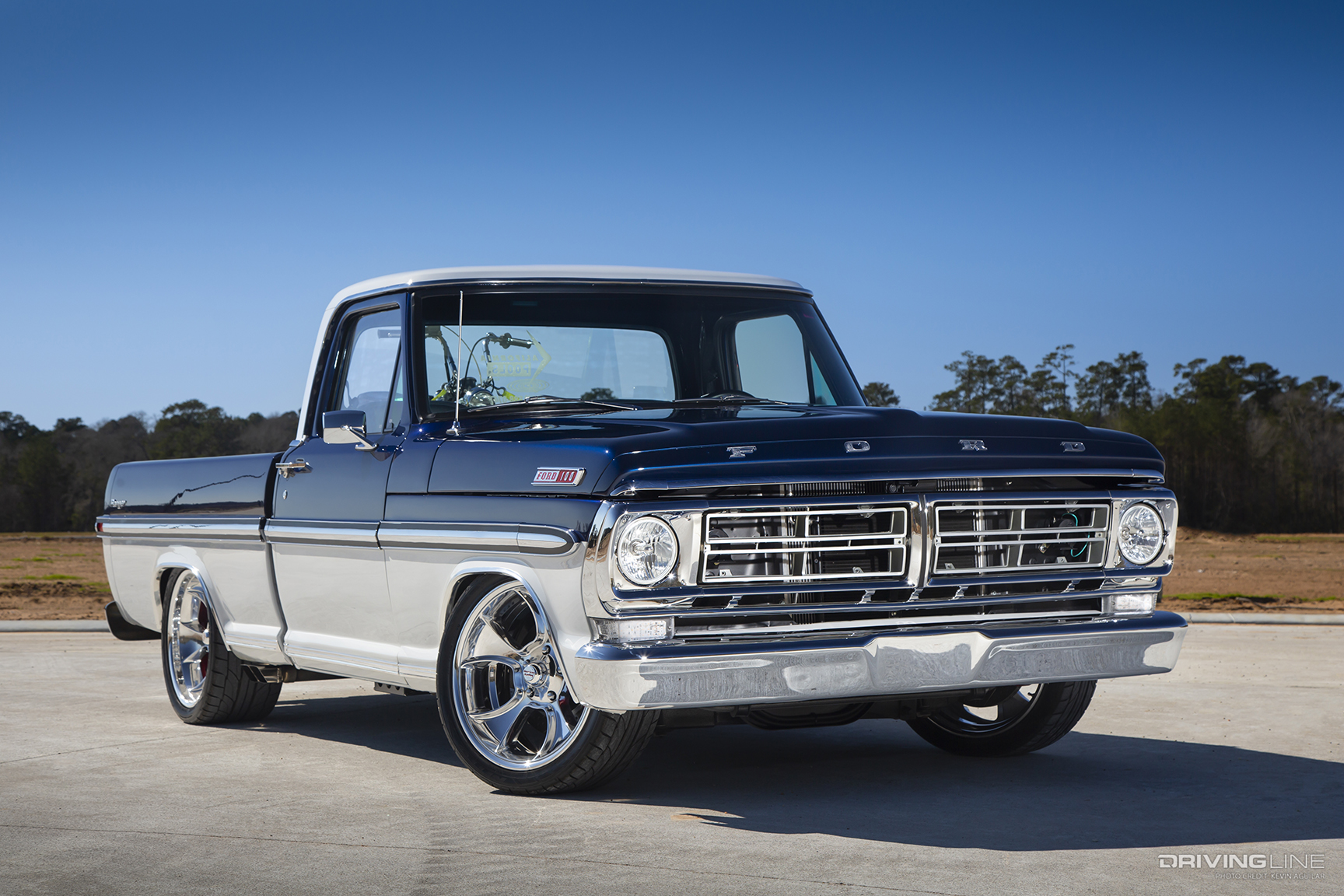 Front of Randy Pierson's 1972 Ford F-100