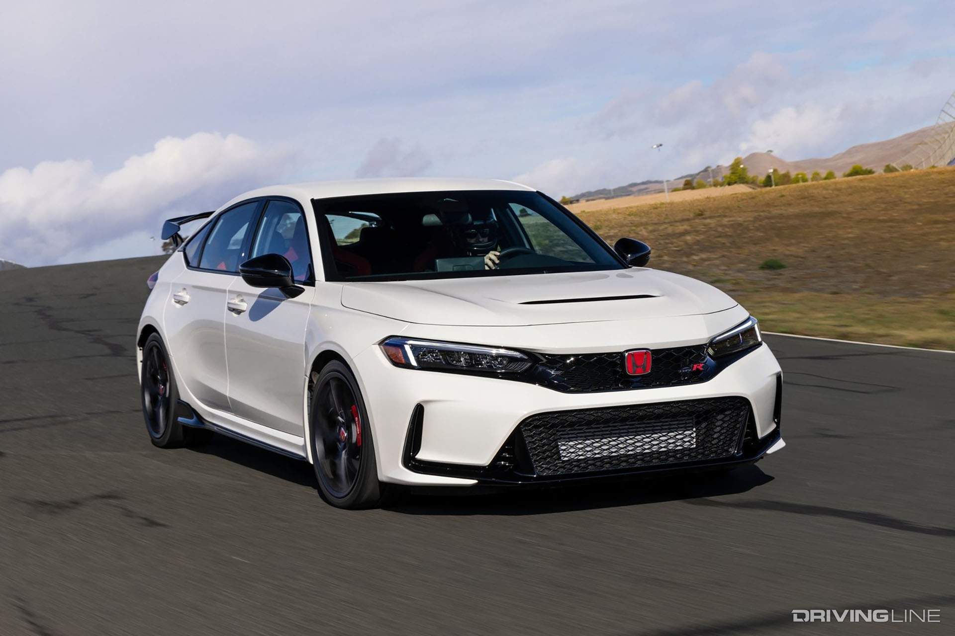 2023 Honda Civic Type R White Front View