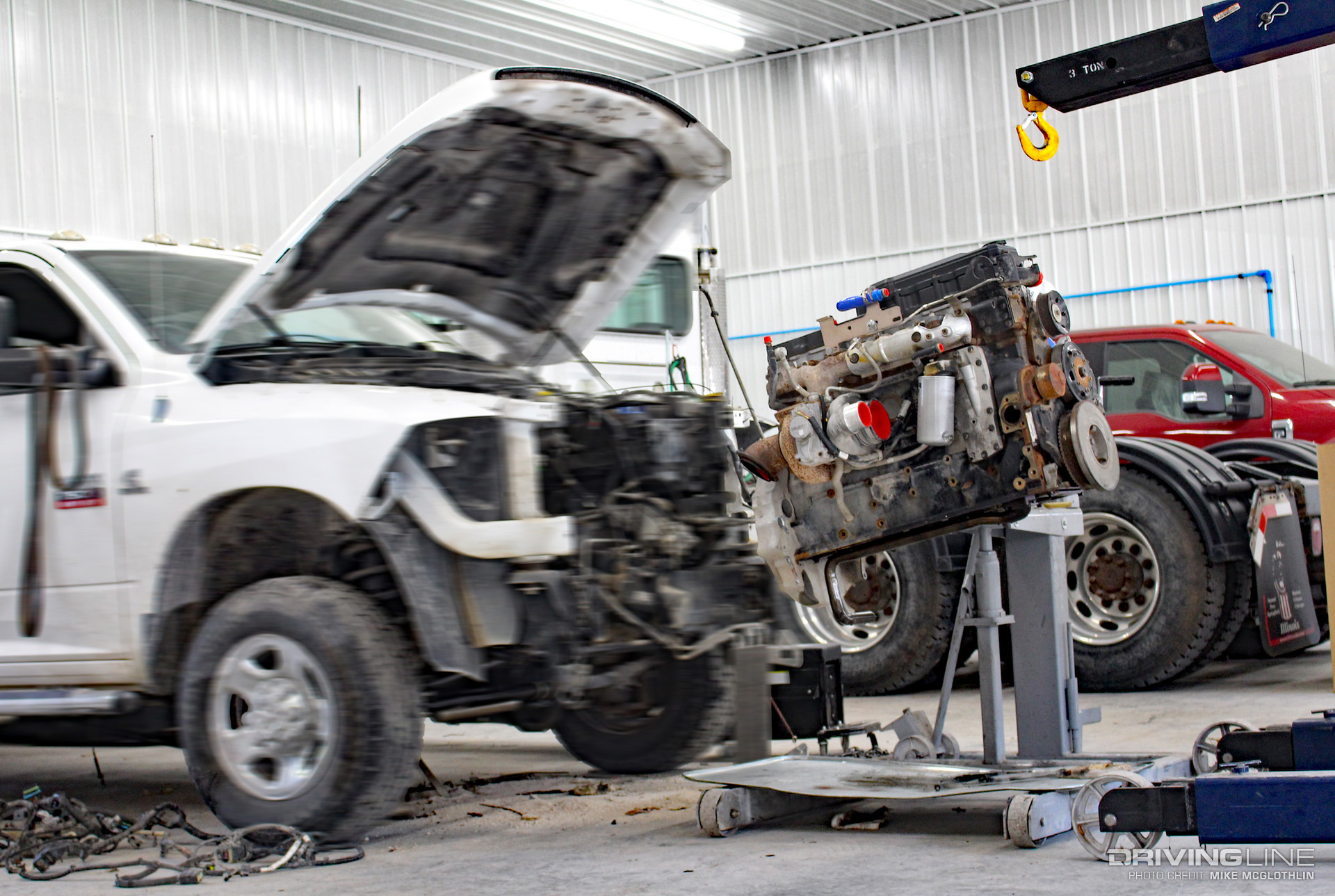 Ram 3500 Cummins Diesel Engine Failure Heavy Duty Truck