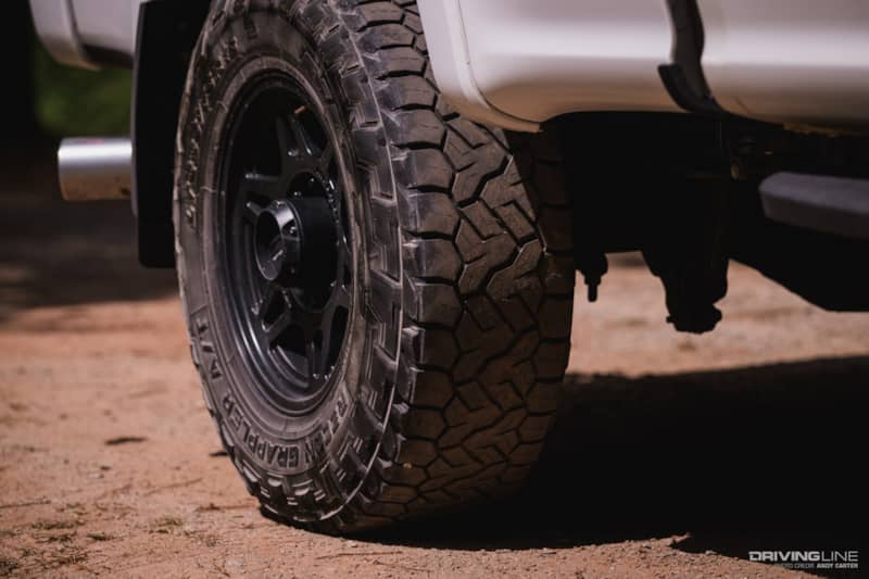 Nitto Recon Grappler with 50,000-miles Tread Pattern detail