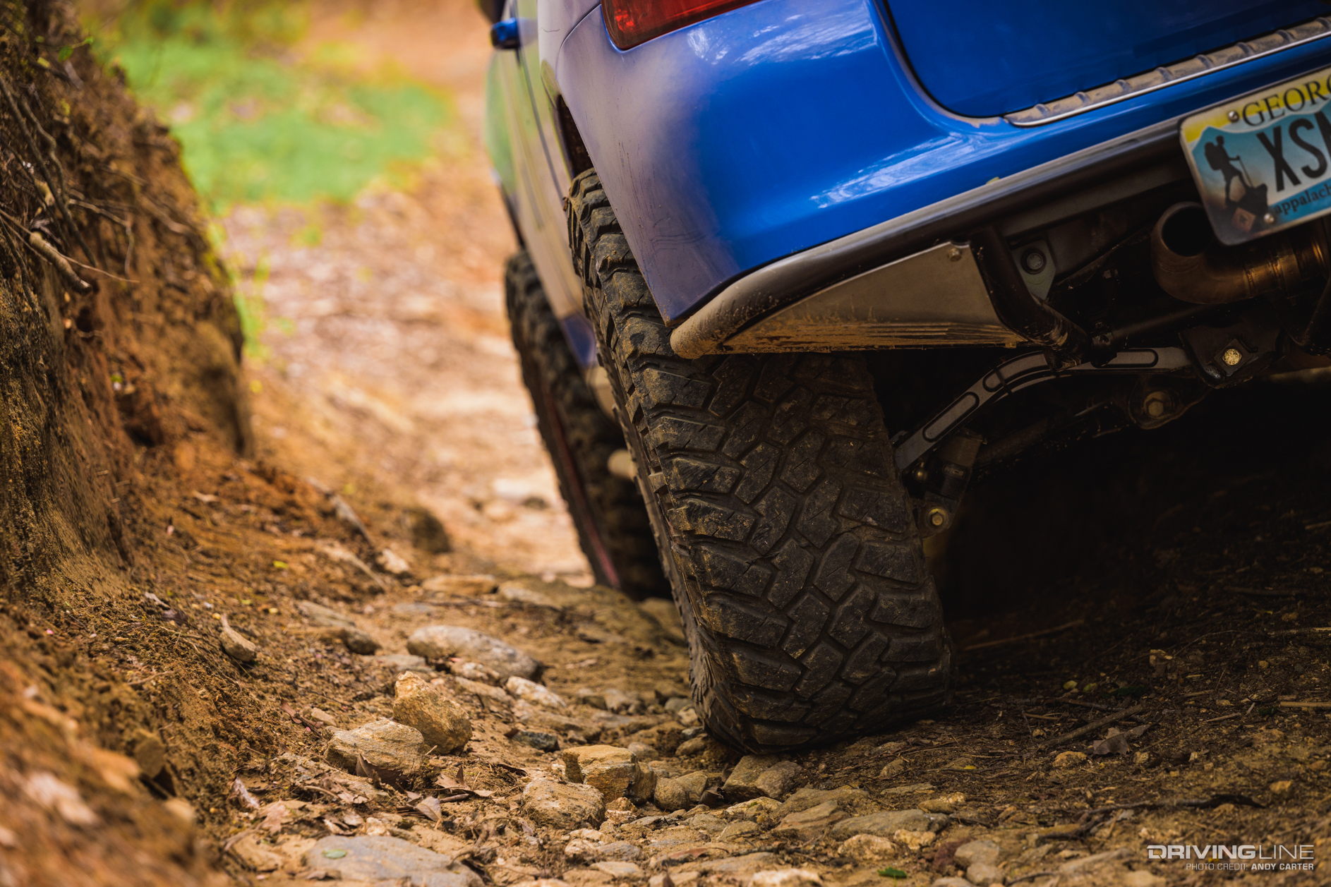 Nitto Trail Grappler on Porsche Off-Road
