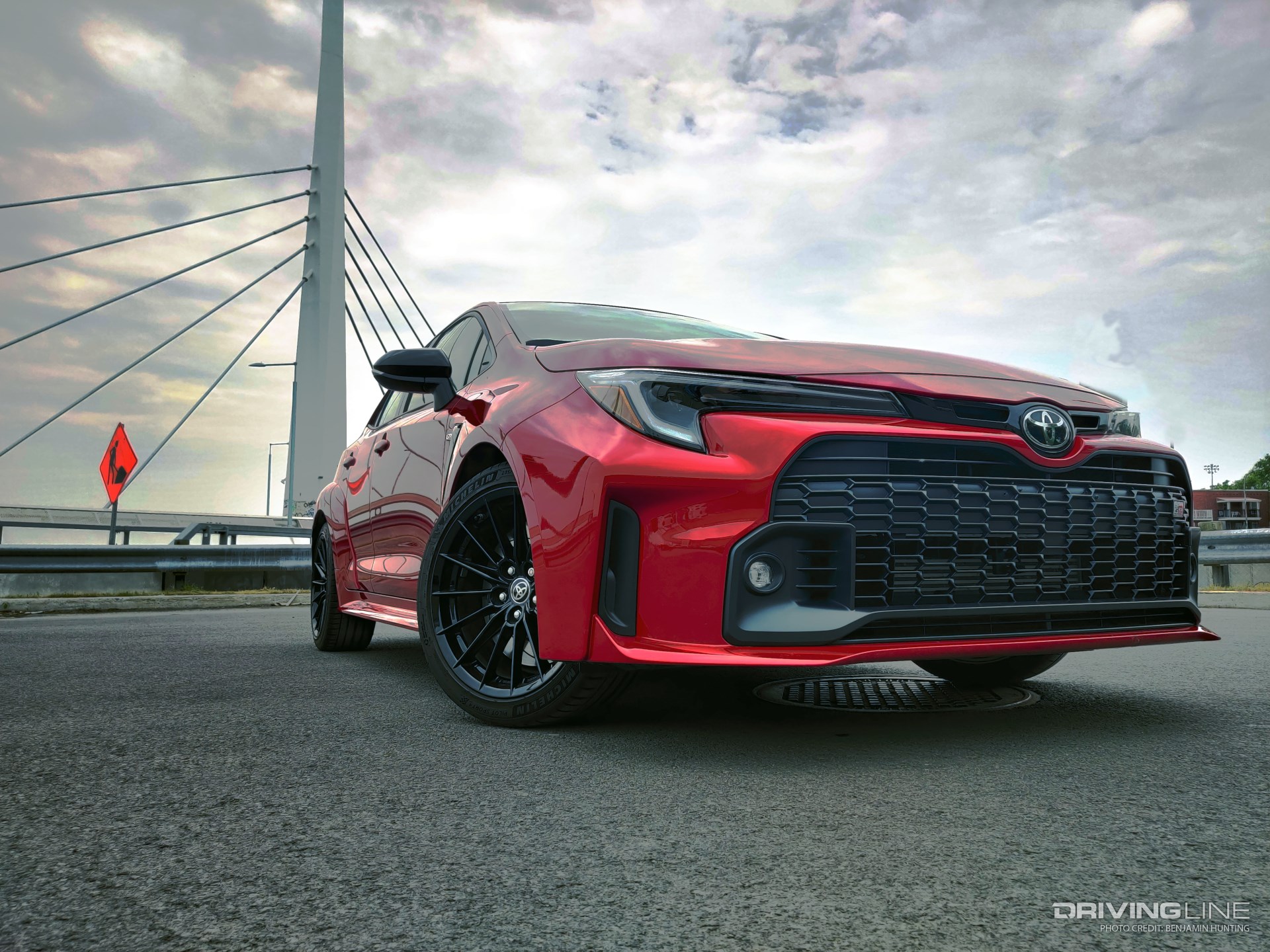 2023 Toyota GR Corolla front 3/4