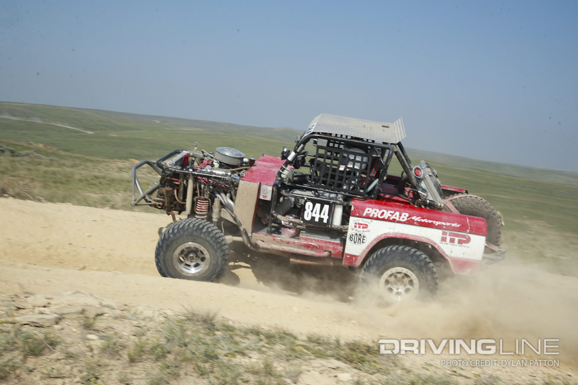 1974 Ford Bronco off-road racing at 2023 Ultra4 Big Sky 200