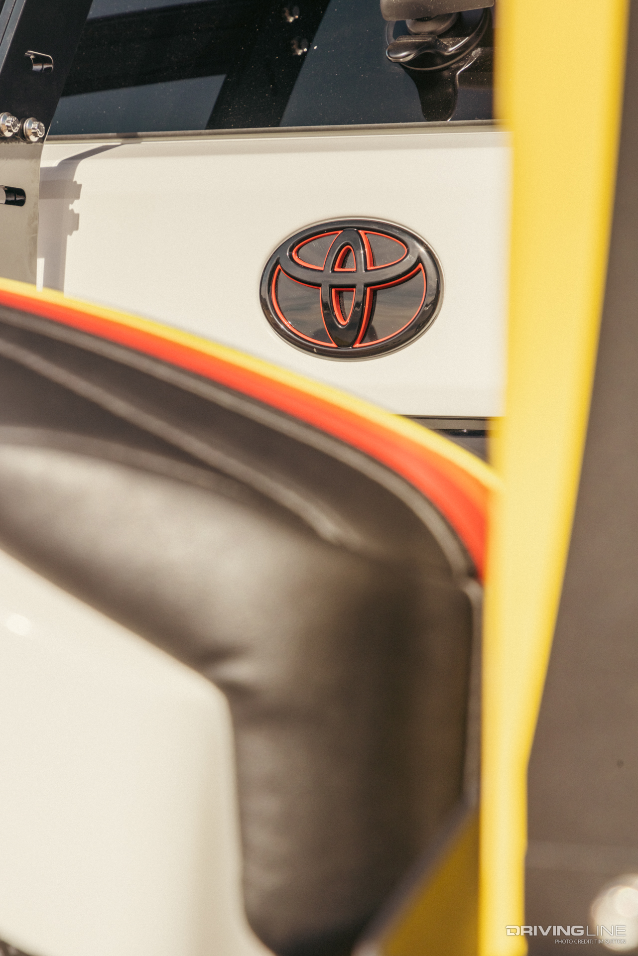 Custom Toyota logo detail 2023 Sequoia Overland Concept