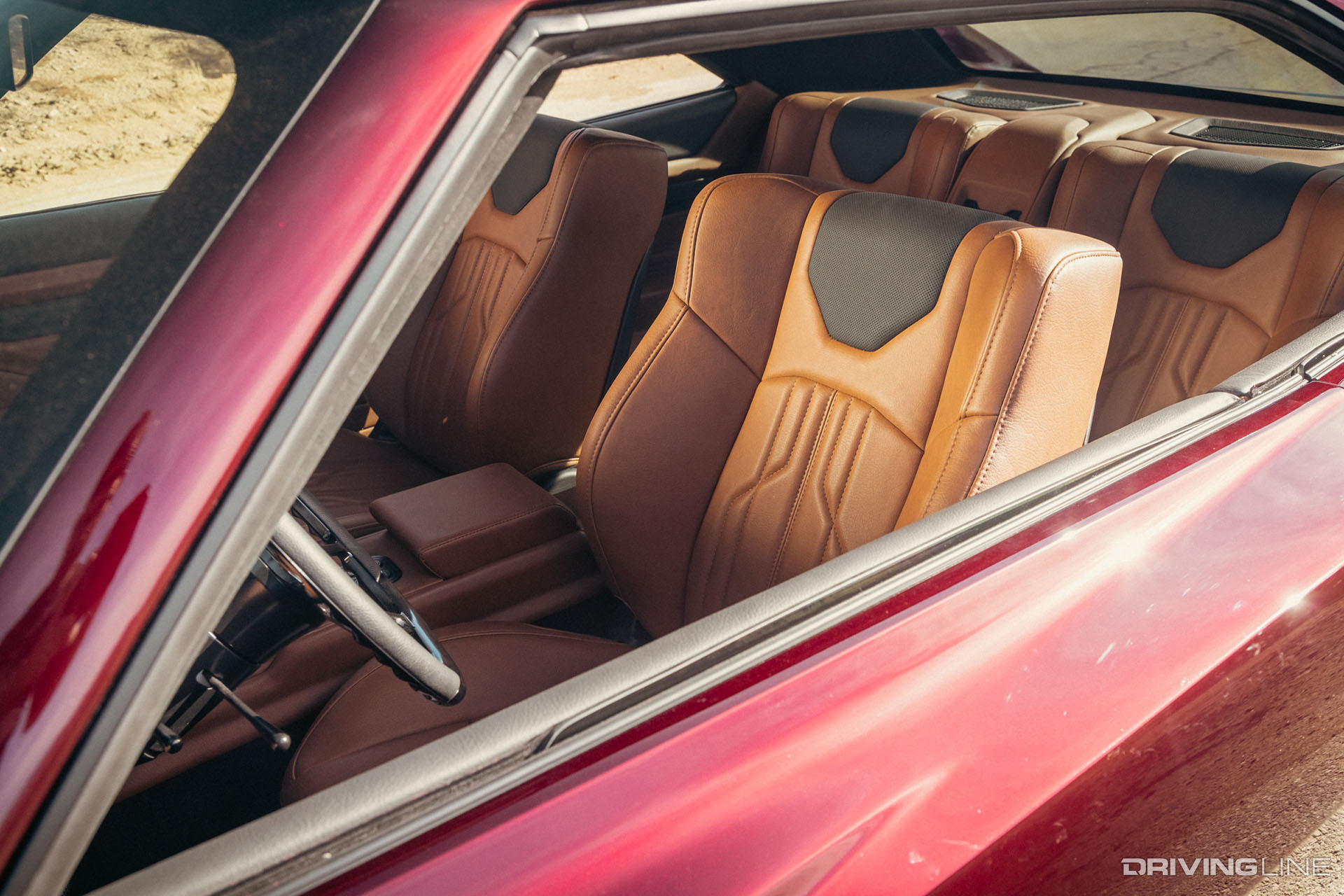 1968 Dodge Charger Incision Interior