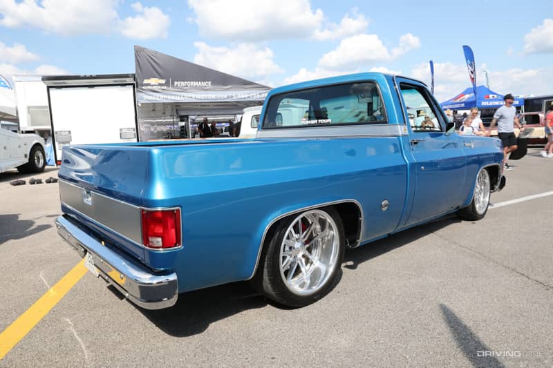 Joey VanDuser’s ‘78 Chevy C10 at ’23 C10 Nationals in Nashville, TN