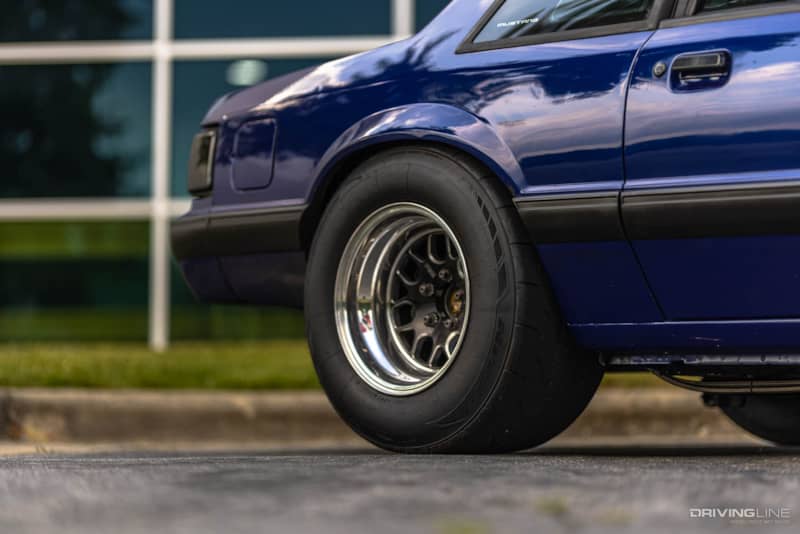 Ford Mustang Fox body on Nitto tires