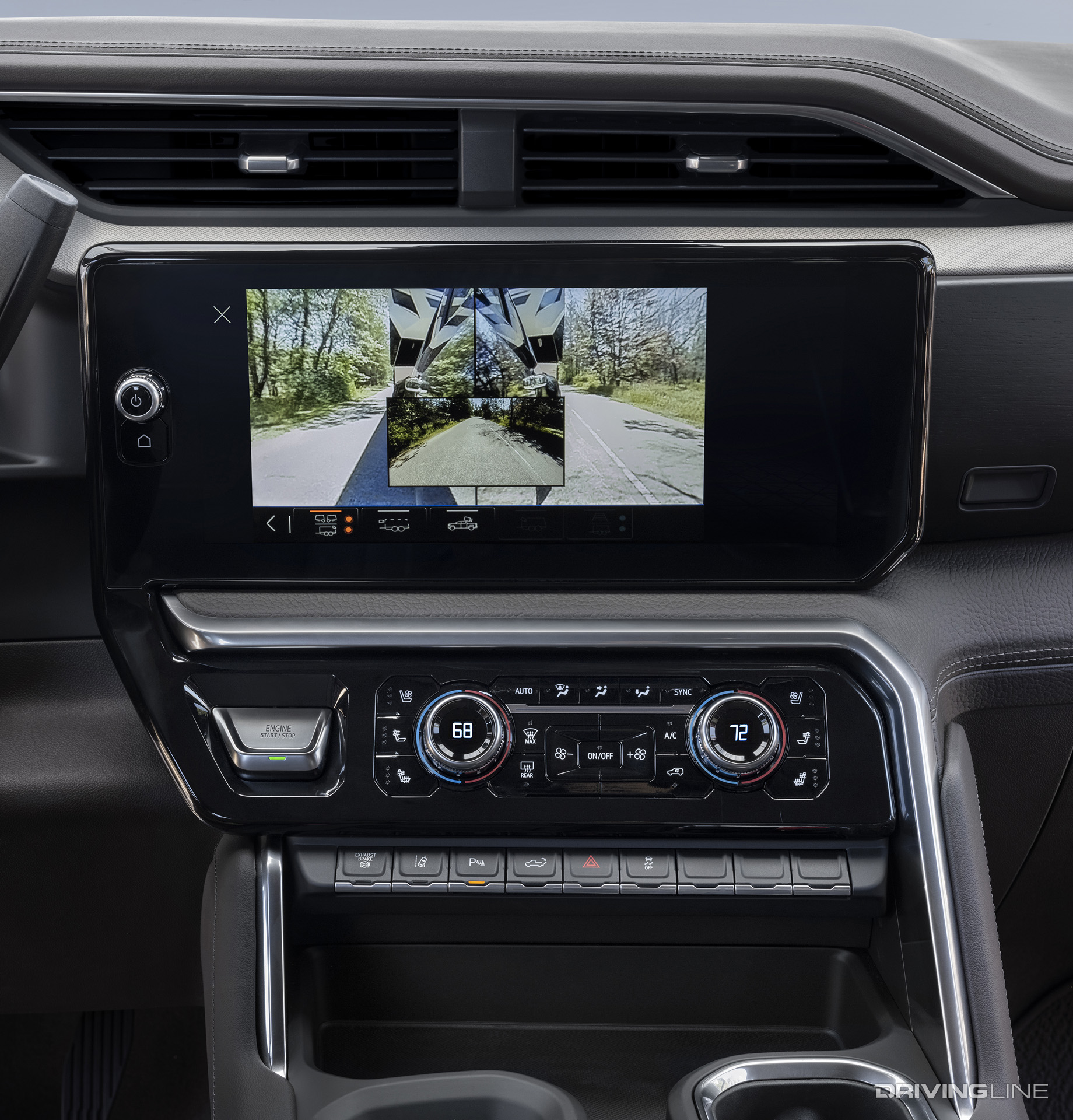 General Motors Transparent Trailer Towing Technology 2024 HD